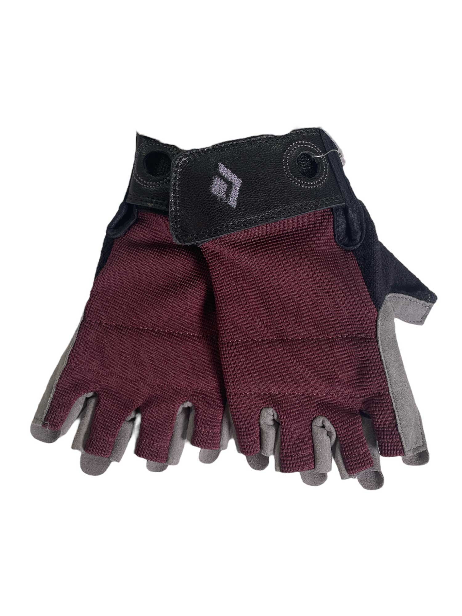 Black Diamond Womens Crag 1/2 Finger Glove Black Diamond