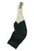 Dark green and cream cycling bib shorts with black-striped shoulder strap and green "KAPELMUUR" on the leg, featuring a race-grade chamois—ideal for enthusiasts of Rapha Mens Pro Team Bib Shorts II - Regular.