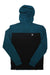 Mons Royale men's hooded long-sleeve top, teal hood with black front panel