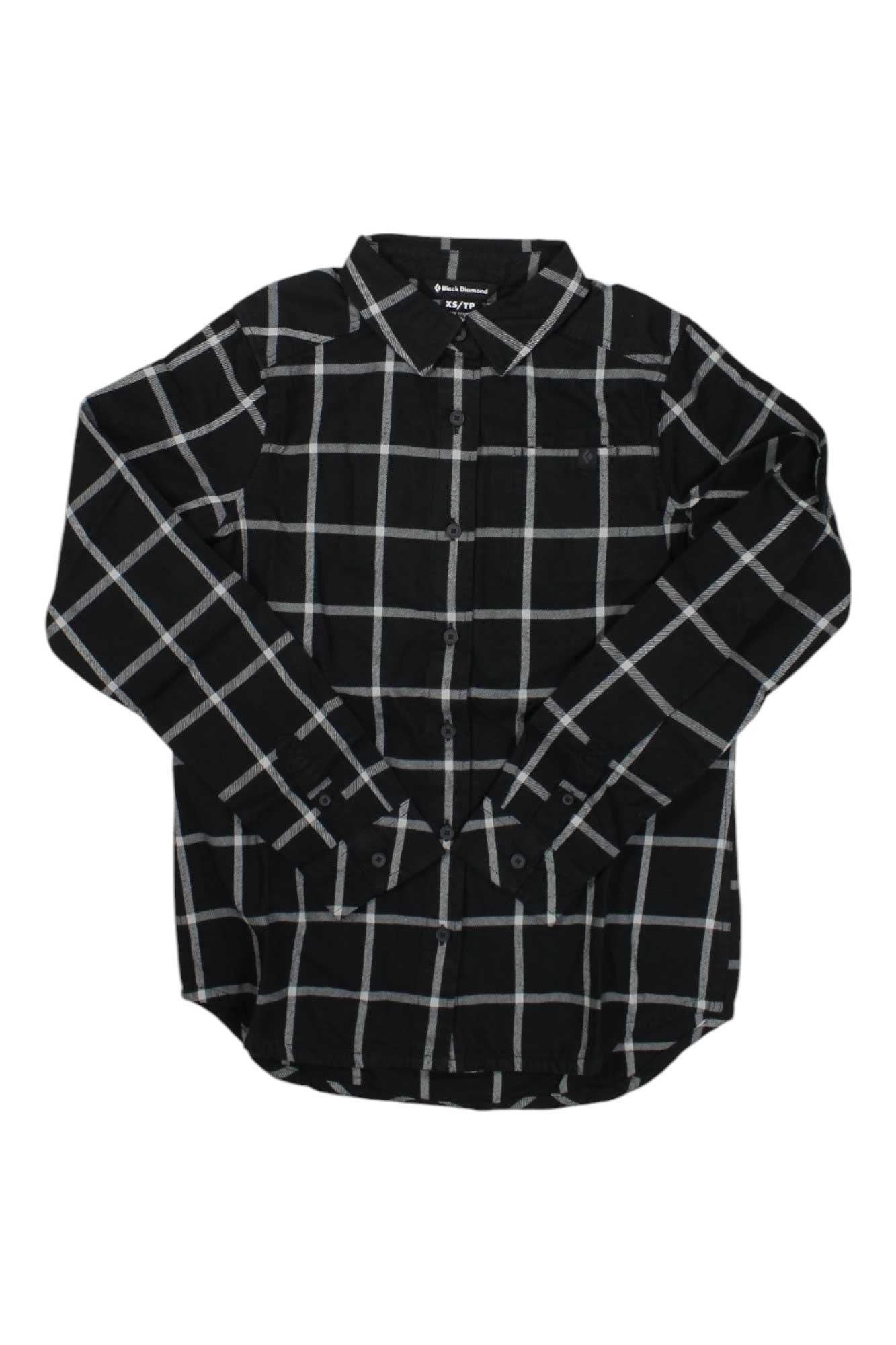 Black Diamond Womens Serenity LS Flannel Shirt Black Diamond