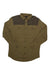 Filson men's sportsman's shirt in olive, button-front and two chest flap pockets.