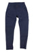 Kari Traa Womens Voss Pant in navy blue, featuring zippered pockets, a large cargo pocket on the left leg, belt loops, water-repellent fabric, and reinforced knees, displayed flat on a white background.