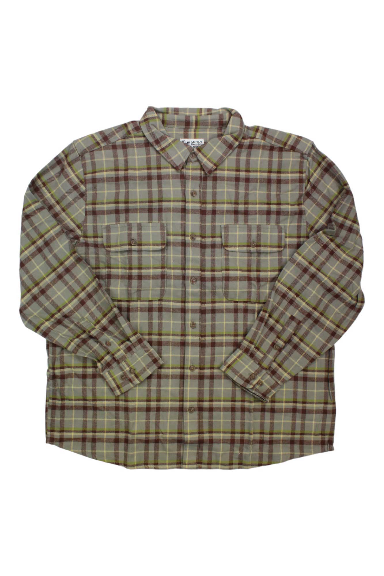 Marmot Mens Doran Midweight Flannel LS Shirt Marmot
