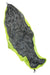 DoubleNest hammock carry bag in chartreuse with dark gray fabric and drawcord