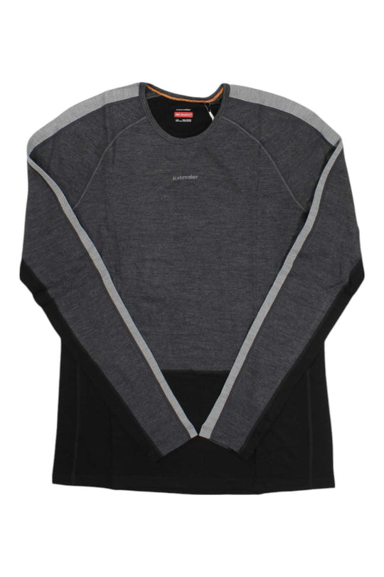 Icebreaker Mens Men 260 Zoneknit LS Crewe Icebreaker