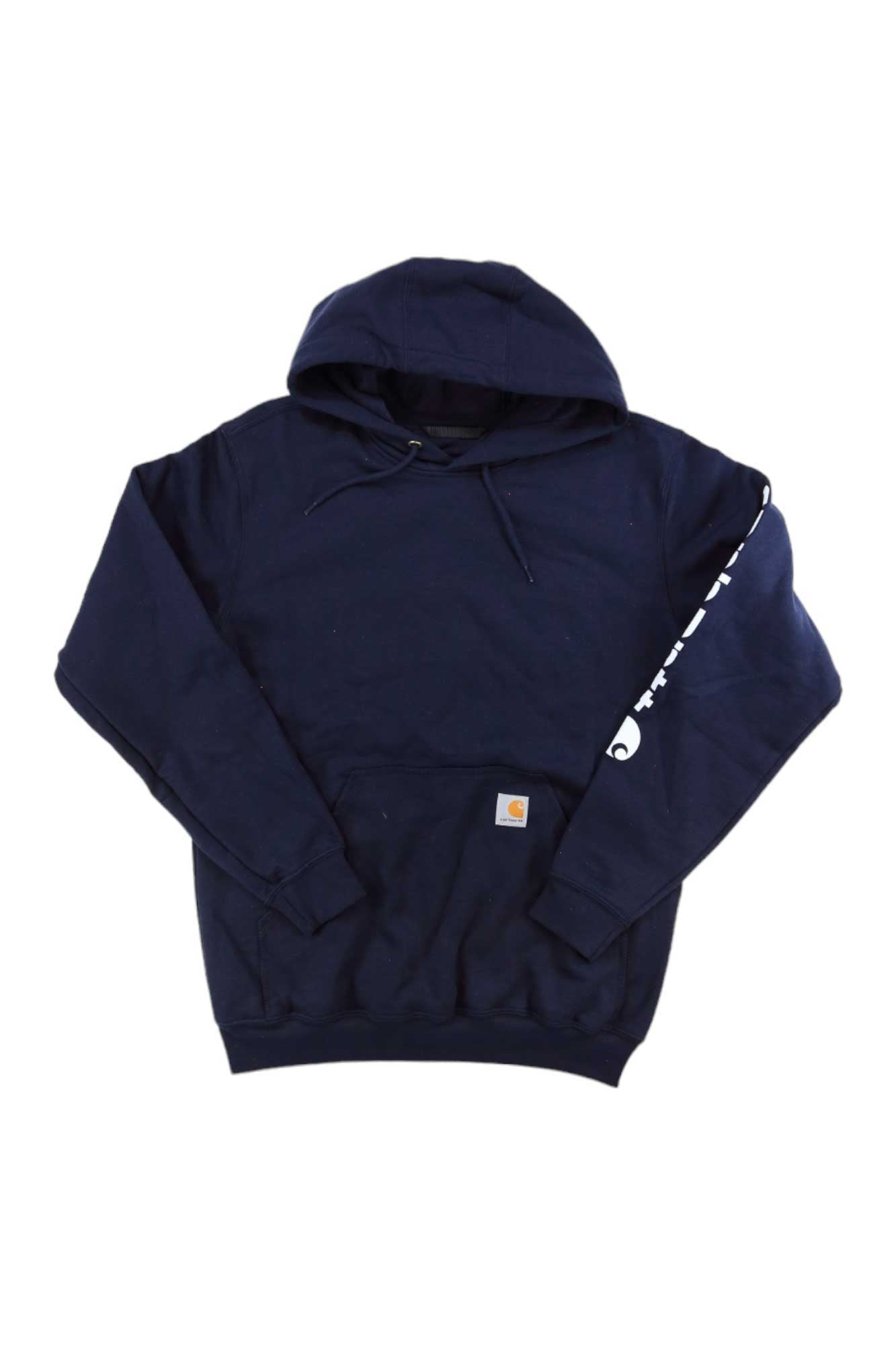 Carhartt Mens Midweight Signature Sleeve Logo Hooded Sweatshirt Carhartt