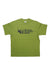 The Marmot Mens MMW Heavyweight SS Tee is a green short sleeve shirt with "Marmot Mountain Works" and a black print of trees and mountains on the front.