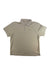 Men's sandbar pique polo with short sleeves, collared neckline, button placket, chest logo