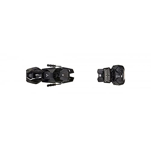 Fischer Attack 14 ski binding without brake, black with adjustable toe and heel plates
