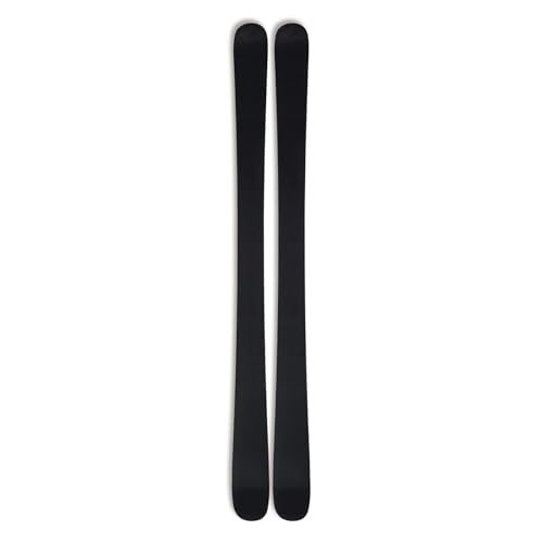 Dark Fischer Ranger X skis, pair without visible bindings