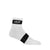 Giro Comp Racer cycling sock, white with black band across the ankle and logo