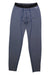 A pair of Carhartt Men's Base Force Heavyweight Bottom (Tall) thermal leggings in blue, featuring a black elastic waistband and dark blue stitching, laid flat on a white background.