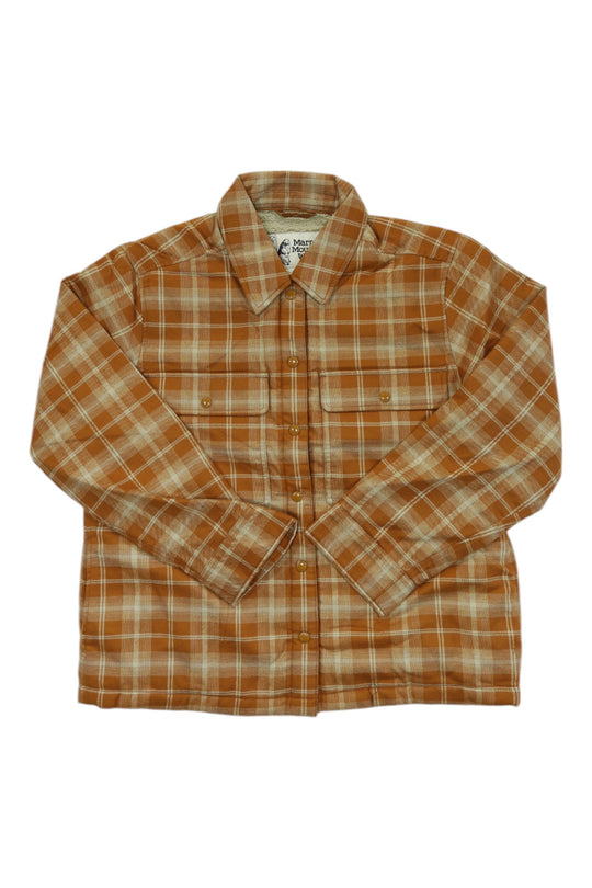 Womens Ridgefield Heavyweight Sherpa-Lined Flannel Jacket