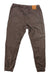 Men's DU/ER no-sweat jogger pants, brown, front pockets, tapered ankle cuffs