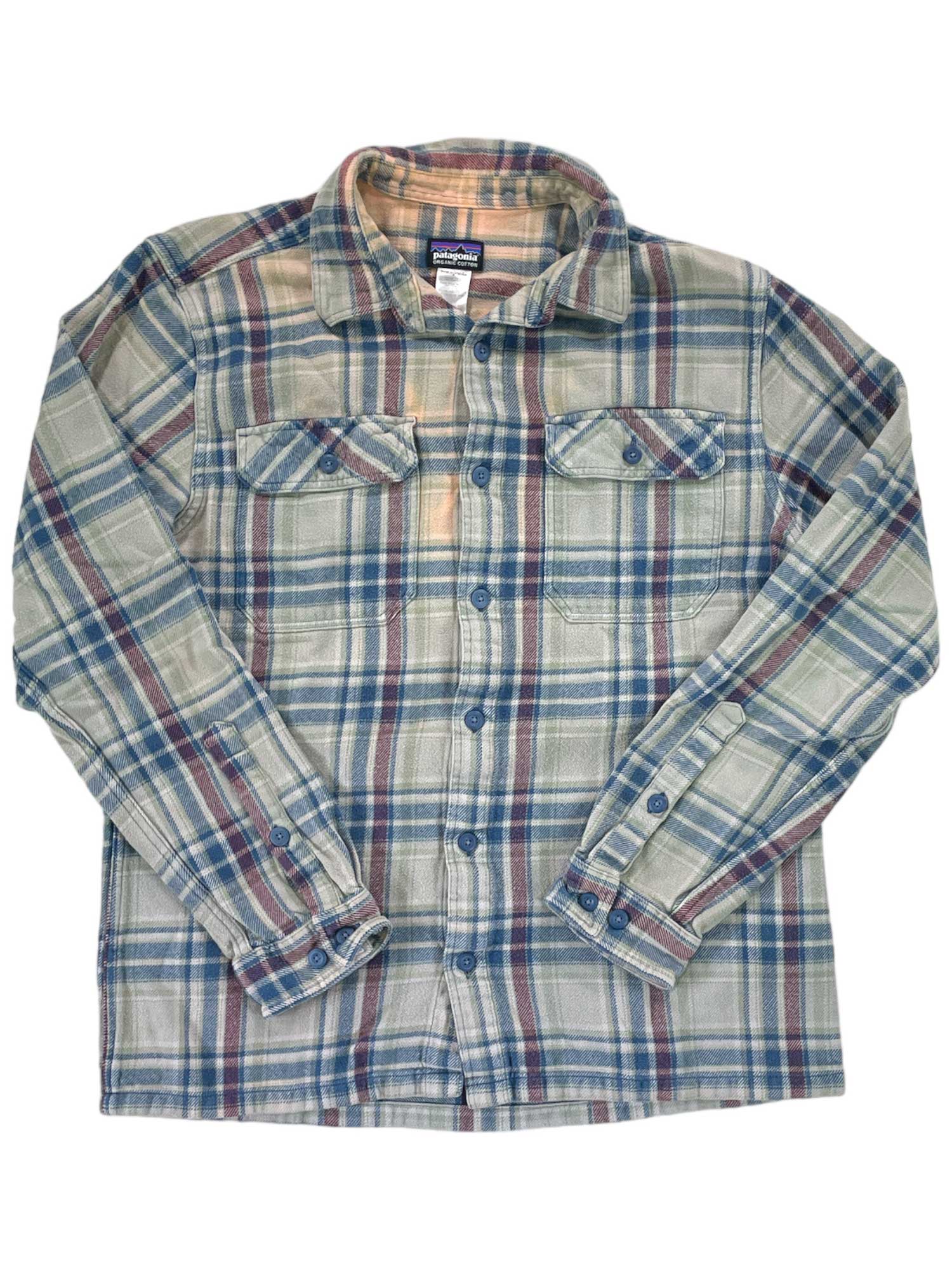 Mens Long-Sleeved Fjord Flannel Shirt Patagonia