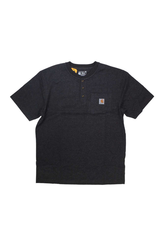 Carhartt Mens Workwear Pocket SS Henley Top Carhartt