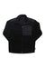 The Helly Hansen Men's Daybreaker Block Jacket is a black recycled polyester Polartec microfleece with a high collar, zip-up front, left chest zip pocket, long sleeves, and a simple casual design.