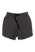 Men's lightweight 6-inch shorts, charcoal with drawstring elastic waist