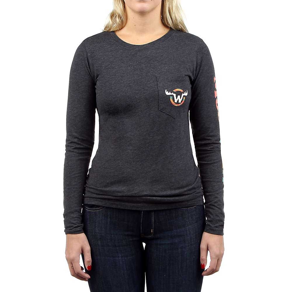 Moosejaw Womens Groovy Critter LS Pocket Tee Moosejaw