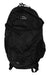 L.L.Bean stowaway pack in black with top handle and front webbing strap