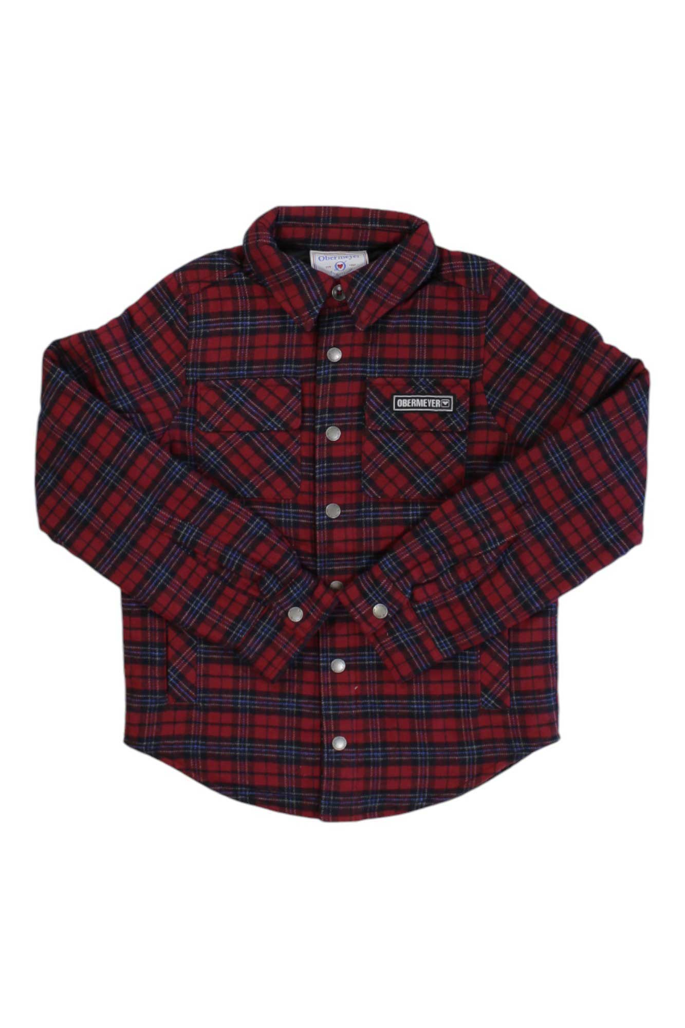 Obermeyer Teen Boys Avery Flannel Jkt Obermeyer