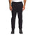 A person wearing The North Face Mens Canyonlands Jogger in black, paired with a white t-shirt and black athletic shoes, stands facing forward. Only the lower body is visible against a plain white background.