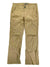 The Halle Pant II is a durable pair of light brown khaki pants with front pockets and a button and zipper closure, shown laid flat on a white background.