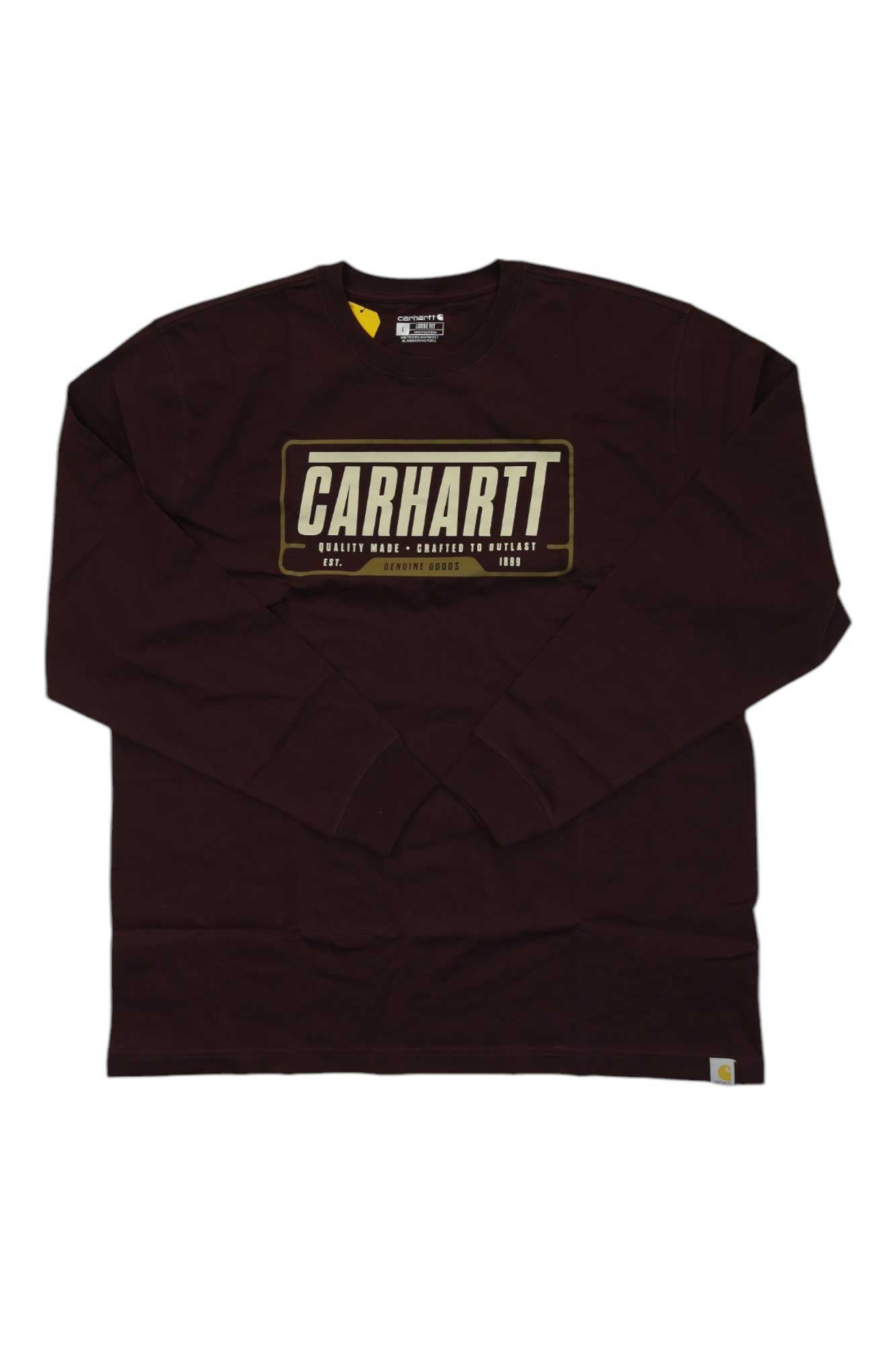 Carhartt Mens Loose Fit Heavyweight LS Outlast Graphic T-Shirt Carhartt