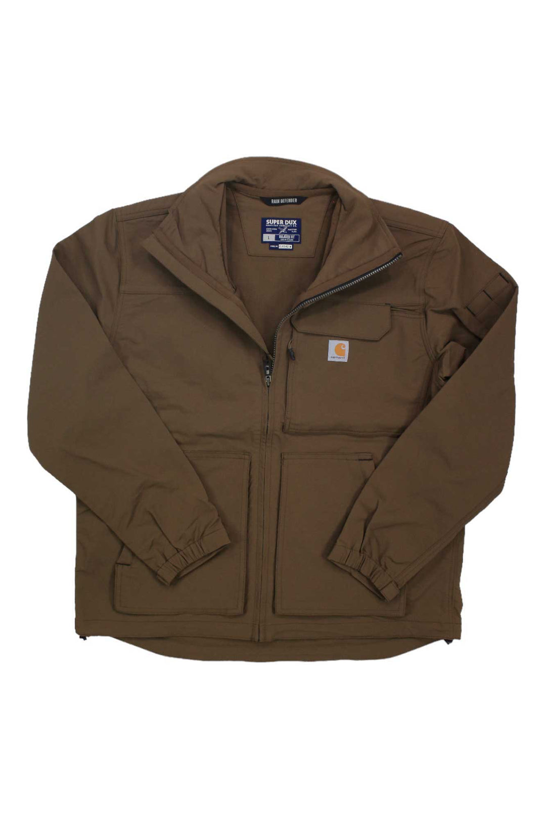 Carhartt Mens Super Dux Relaxed Fit Lightweight Mock-Neck Jacket Carhartt