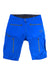Norrona men's Fjora Flex1 shorts, bright blue, zip front and side zip pockets