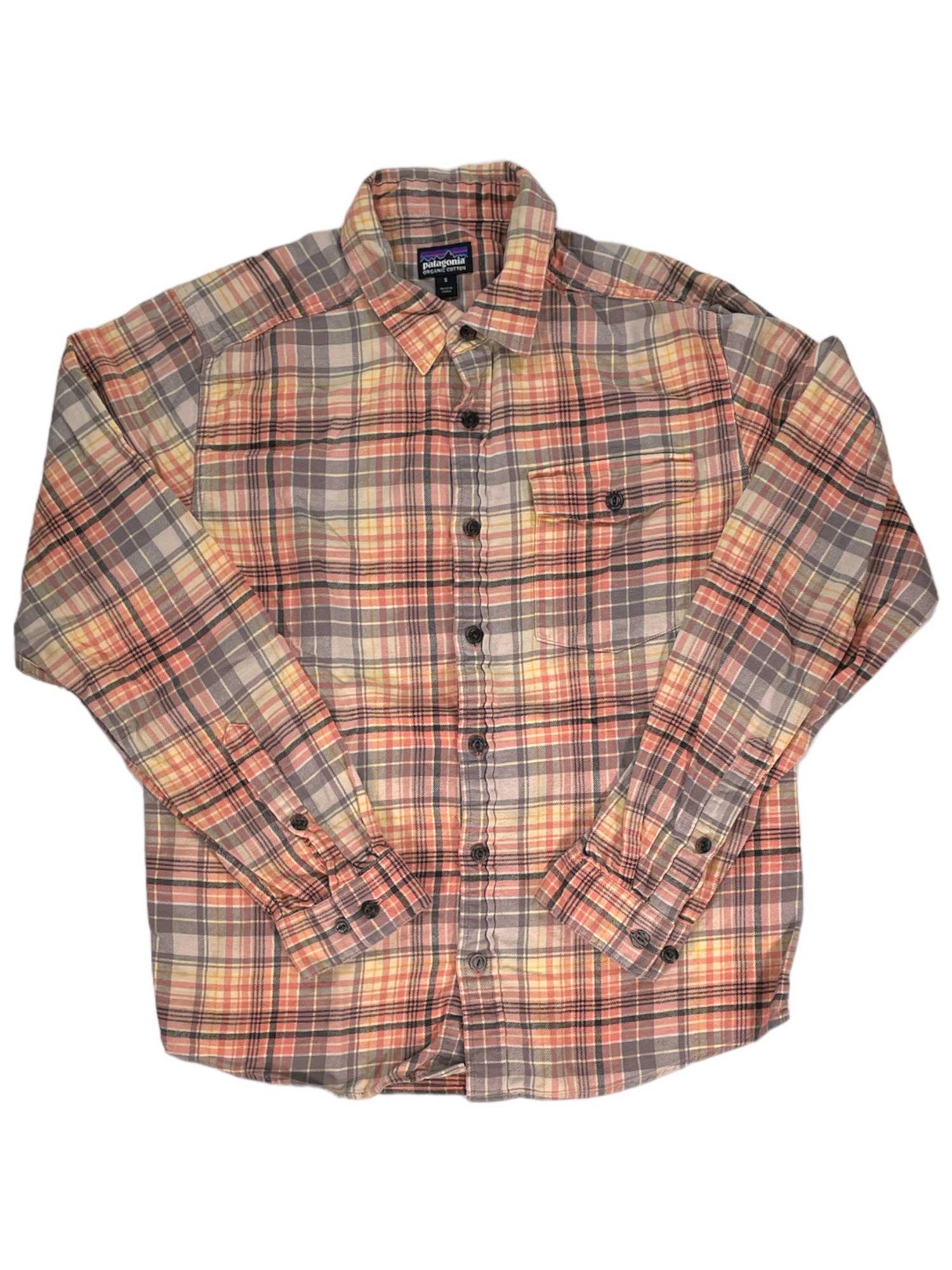 Womens Long-Sleeved Lightweight Fjord Flannel Shirt Patagonia