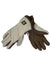 The Gordini Women's Argyle Glove features brown palms and fingers, textured cream tops, an elastic wrist, and a small black and white G logo label for stylish cold-weather protection.
