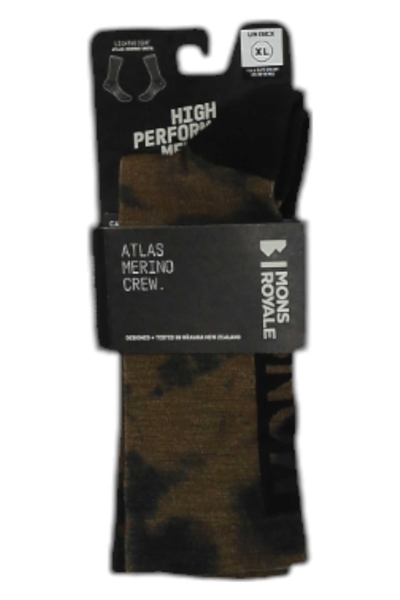 Mons Royale Unisex Atlas Crew Sock Mons Royale