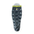 The Nemo Pulse 20/30 Sleeping Bag is an ultralight, insulated, mummy-style sleeping bag in dark gray with a yellow accent at the top and the Nemo logo near the opening, shown on a white background.