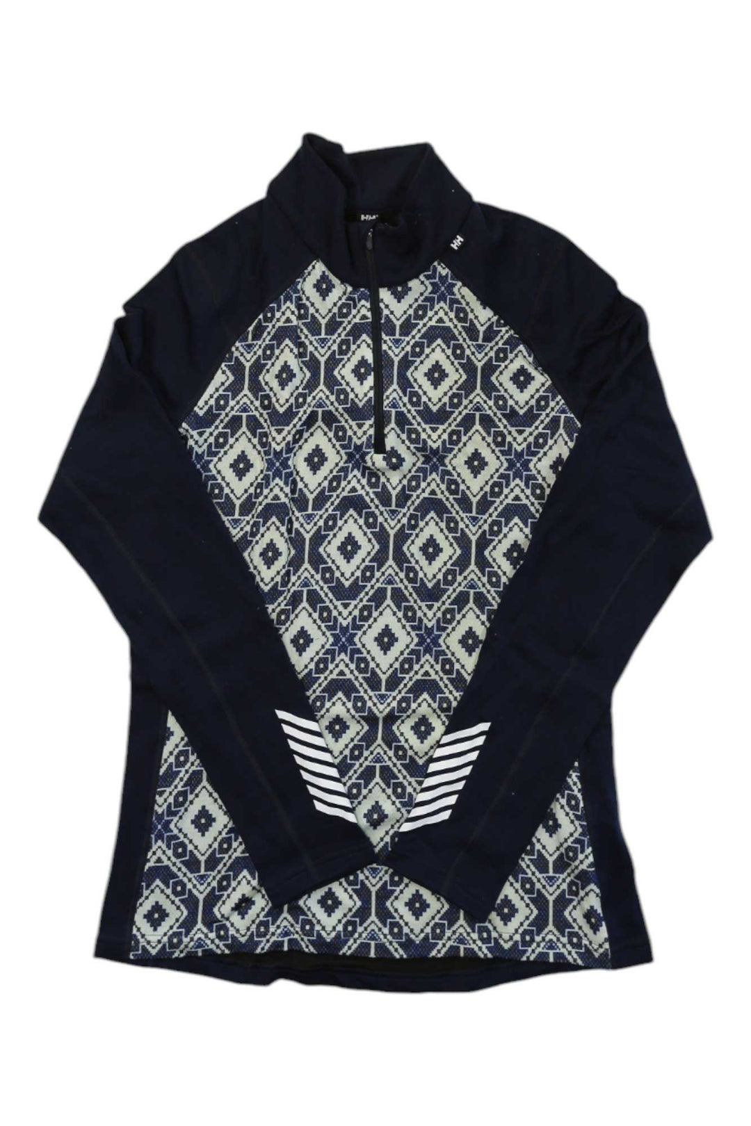 Helly Hansen Womens Lifa Merino Midweight Graphic 1/2 Zip Top Helly Hansen