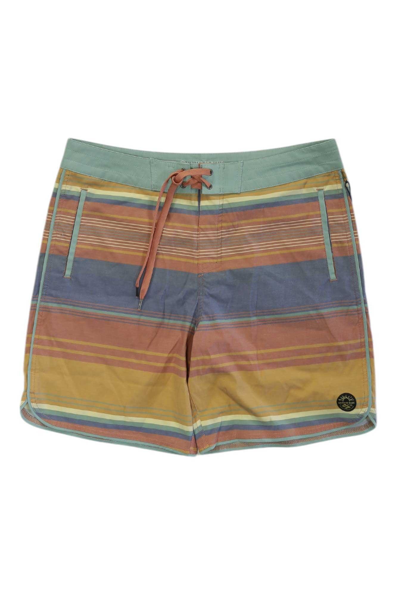 United By Blue Men's Organic Scalloped Boardshort United By Blue