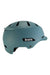 MIPS helmet, matte teal shell with Bern logo and chin strap