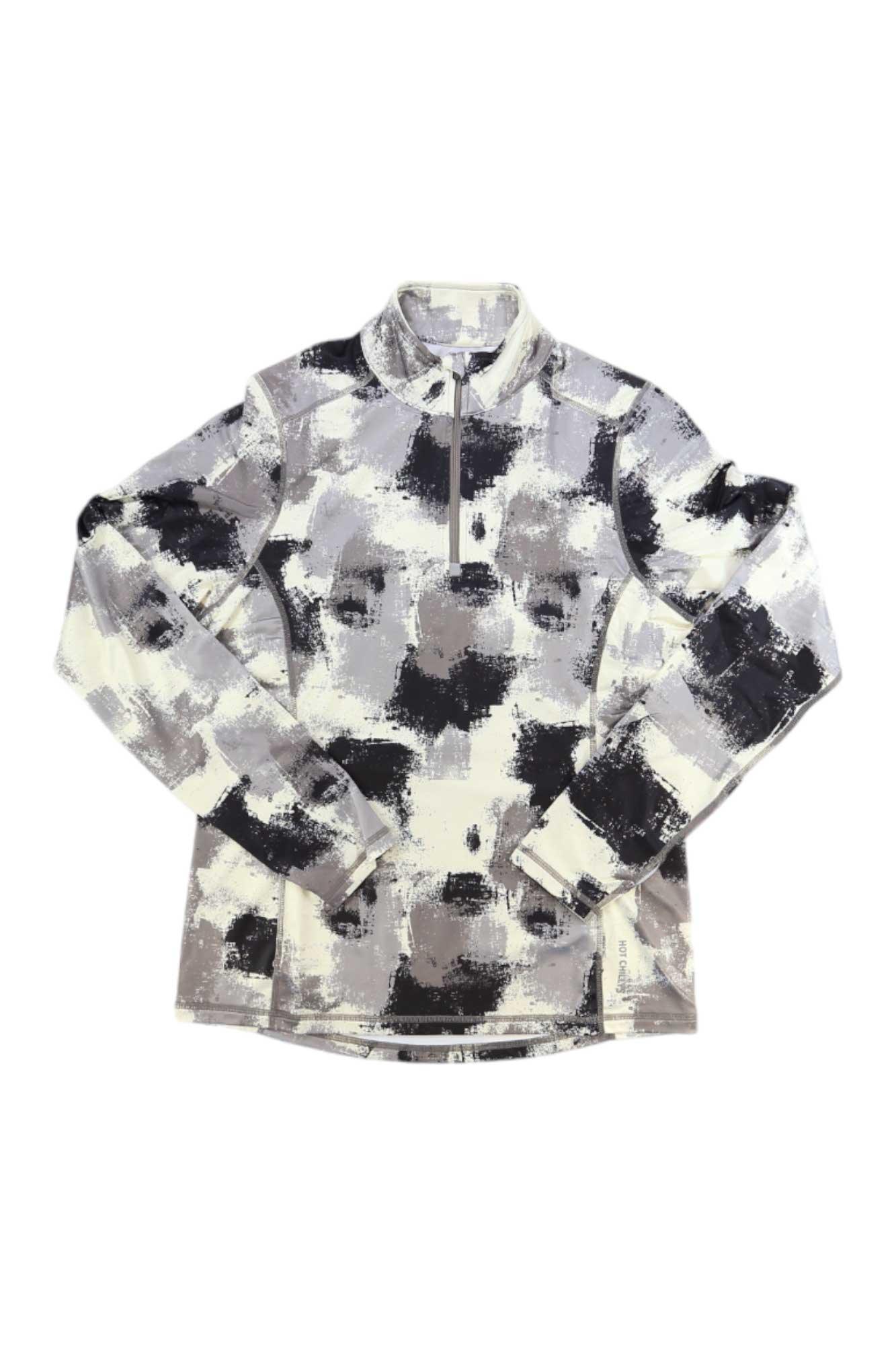 Hot Chillys Women's Micro-Elite Chamois Printed Zip T Hot Chillys