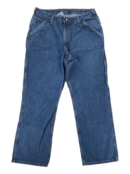 Womens Washed Denim Dungaree Pants Carhartt