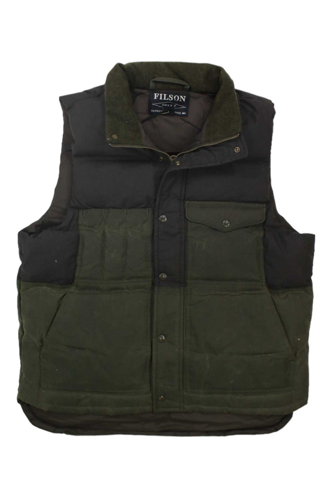 Filson Mens Down Cruiser Vest