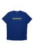 Blue Mammut crew-neck T-shirt with short sleeves and chest "Since 1862" logo