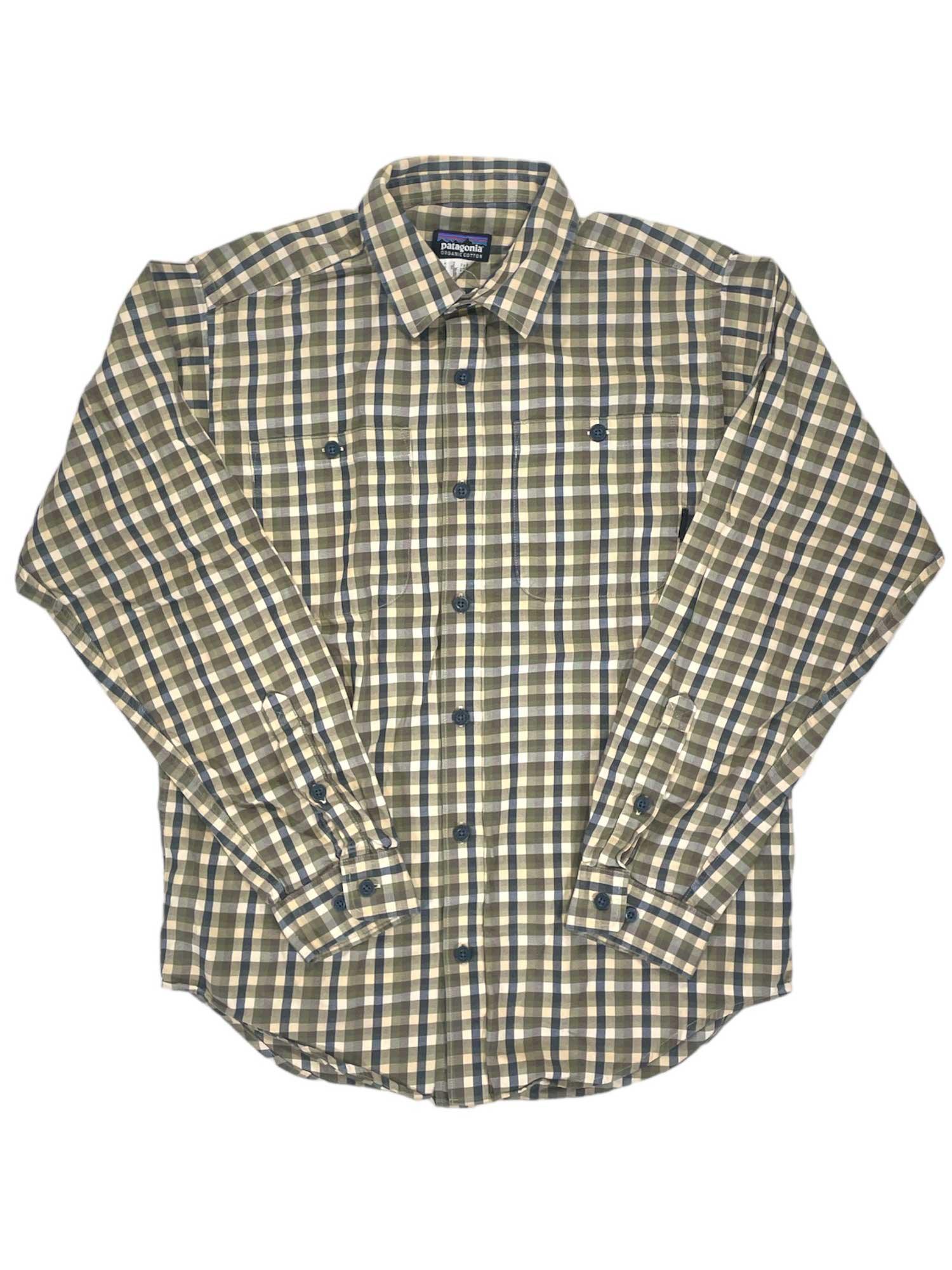 Mens Long-Sleeved Organic Pima Cotton Shirt Patagonia