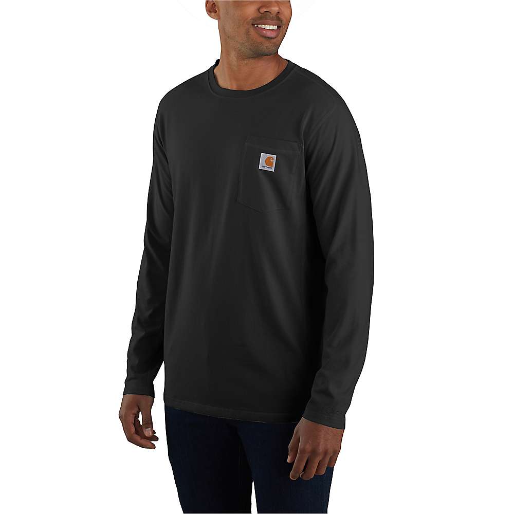 Carhartt Mens Force Relaxed Fit Midweight LS Pocket T-Shirt Carhartt