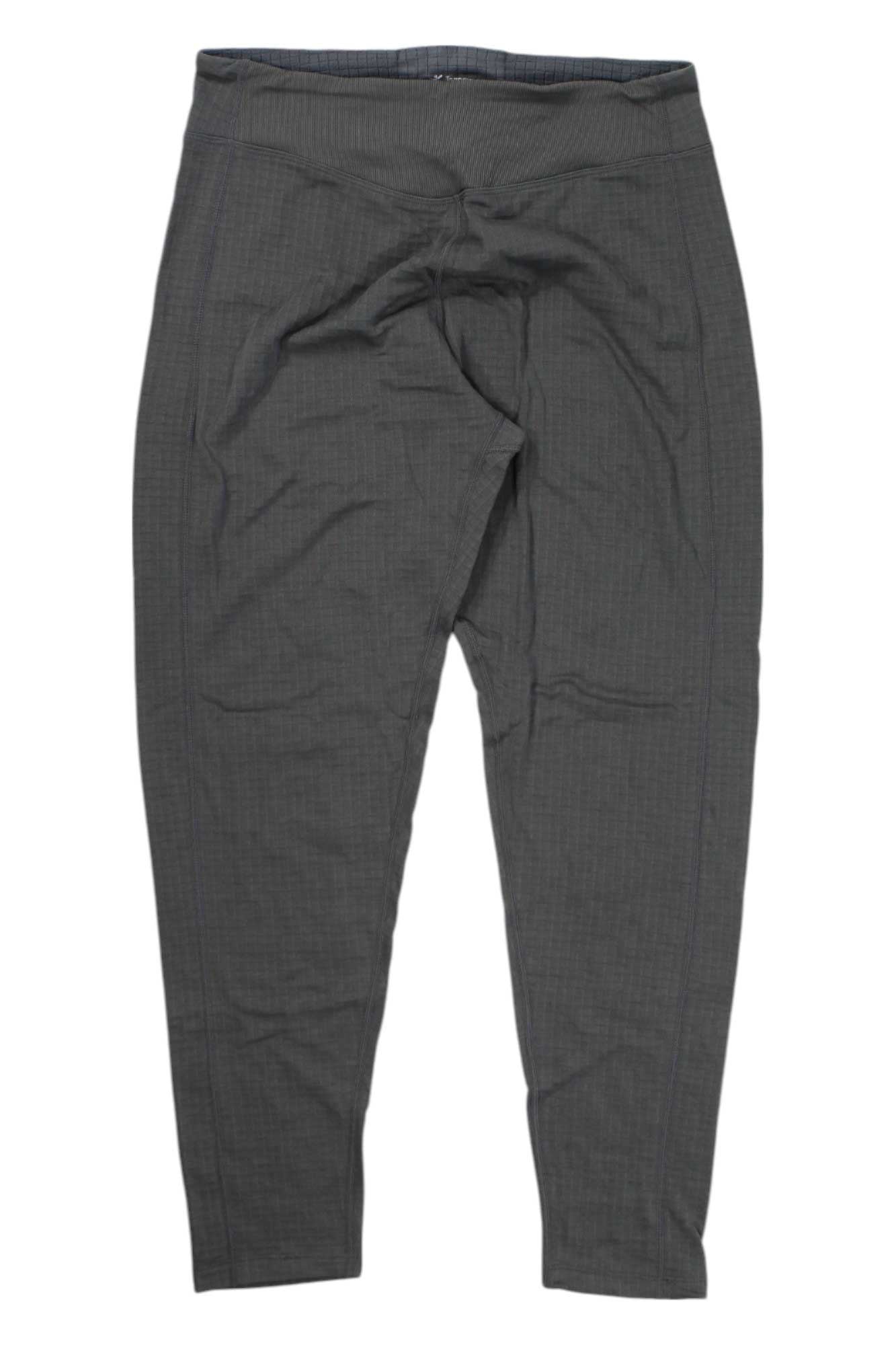 Terramar Matrix merino pants in charcoal heather, slim fit with tapered legs.