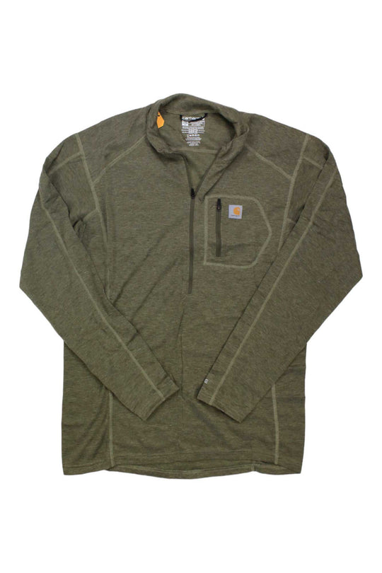 Carhartt Mens Base Force Heavyweight Poly-Wool Quarter-Zip Carhartt