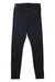 The Under Armour Women's Packaged Base 2.0 Legging in black is laid flat on a white background, featuring a small logo on the upper left thigh and right hip. These leggings provide moisture-wicking performance for comfort.