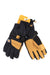 Carhartt insulated gauntlet gloves, black with tan accents, padded palms and knuckles