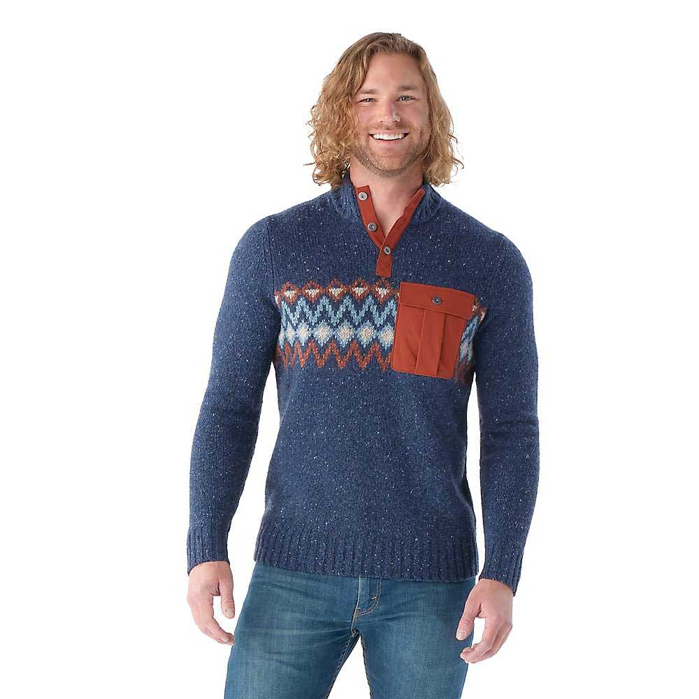 Smartwool Mens Heavy Henley Sweater Smartwool