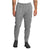 A person is shown from the waist down, facing forward against a white background, wearing The North Face Mens Canyonlands Jogger in gray with black sneakers.