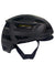 The Bern FL-1 Pave MIPS Helmet - Bike is a black, lightweight helmet with multiple ventilation slots, a front visor, and an adjustable chin strap. Shown from the side against a white background.